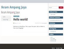 Tablet Screenshot of ampangjaya.ikram.org.my