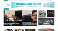 Desktop Screenshot of ikram.org.my