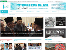 Tablet Screenshot of ikram.org.my